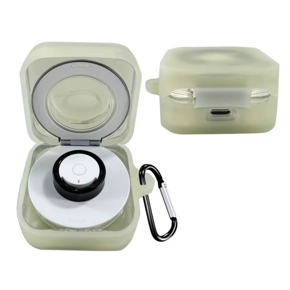 Silicone Charger Box Protective Case Anti-Scratch Smart Ring Cover Shell Accessories Transparent for Samsung Galaxy Ring