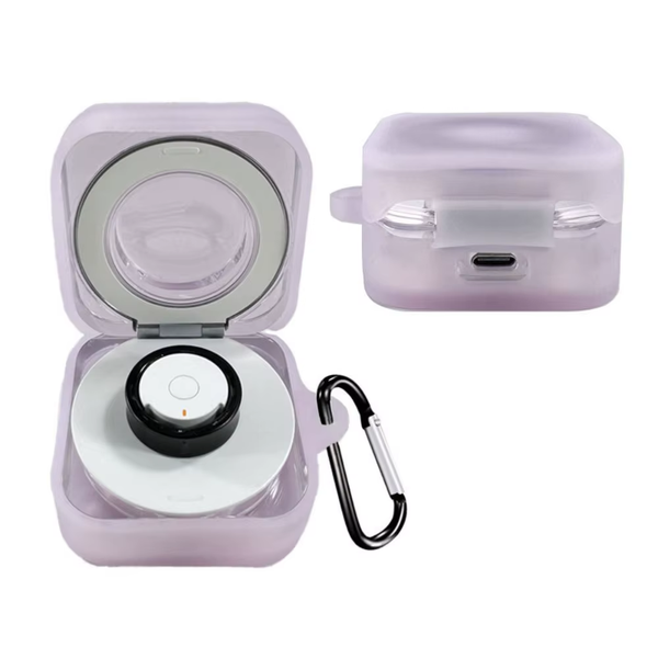 Silicone Charger Box Protective Case Anti-Scratch Smart Ring Cover Shell Accessories Transparent for Samsung Galaxy Ring