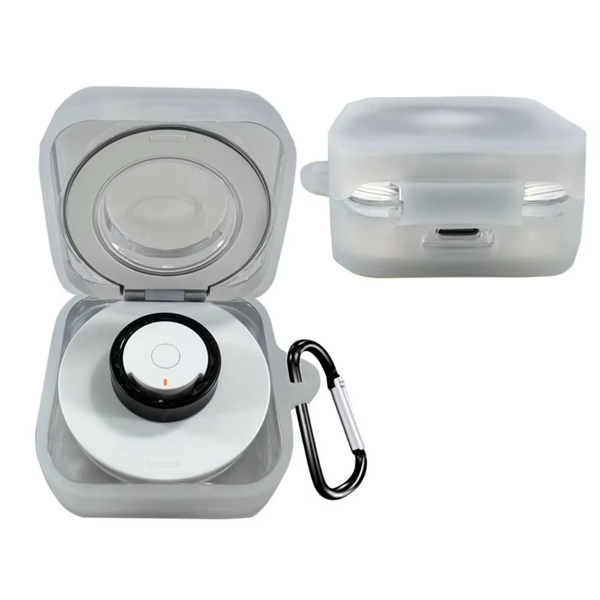 Silicone Charger Box Protective Case Anti-Scratch Smart Ring Cover Shell Accessories Transparent for Samsung Galaxy Ring