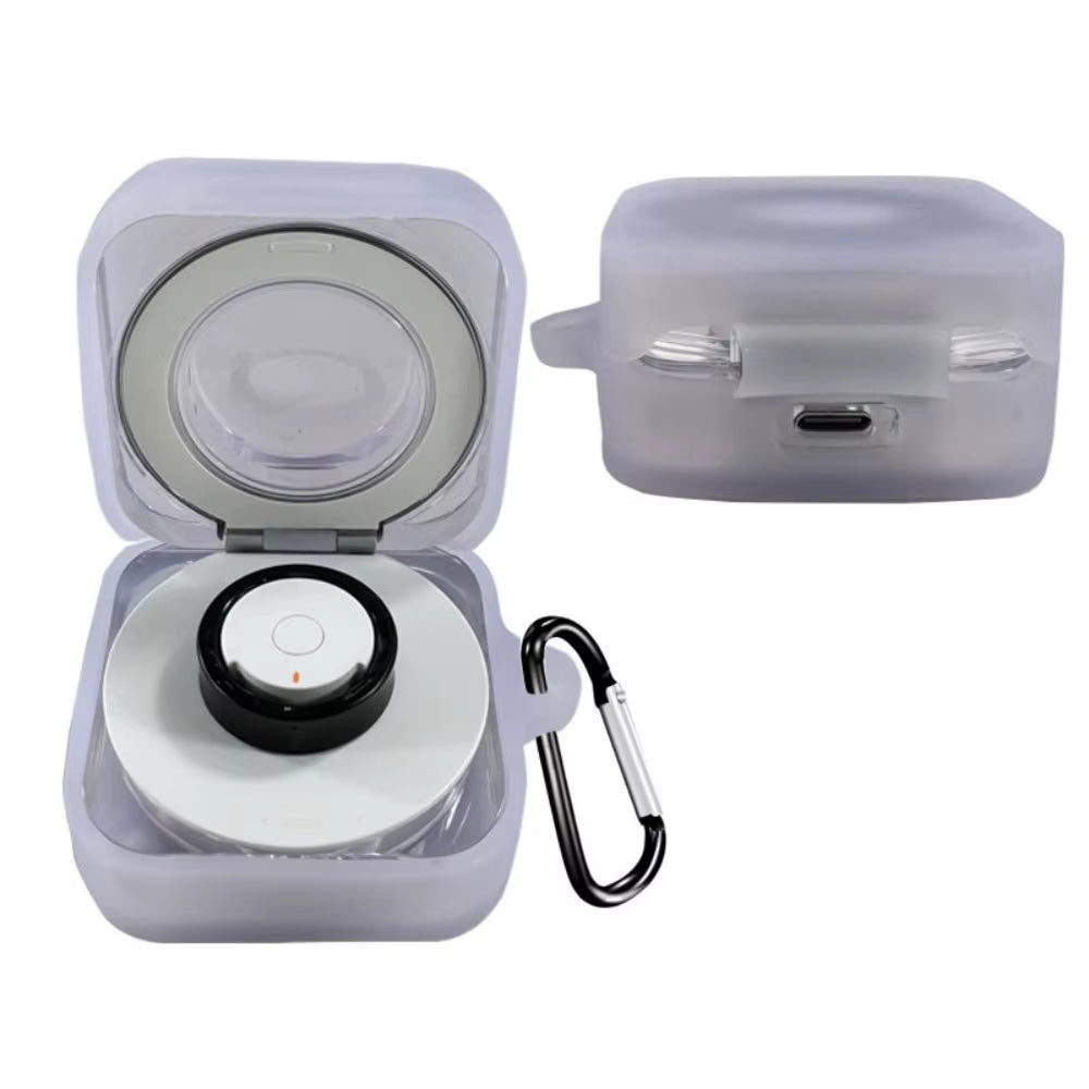 Silicone Charger Box Protective Case Anti-Scratch Smart Ring Cover Shell Accessories Transparent for Samsung Galaxy Ring