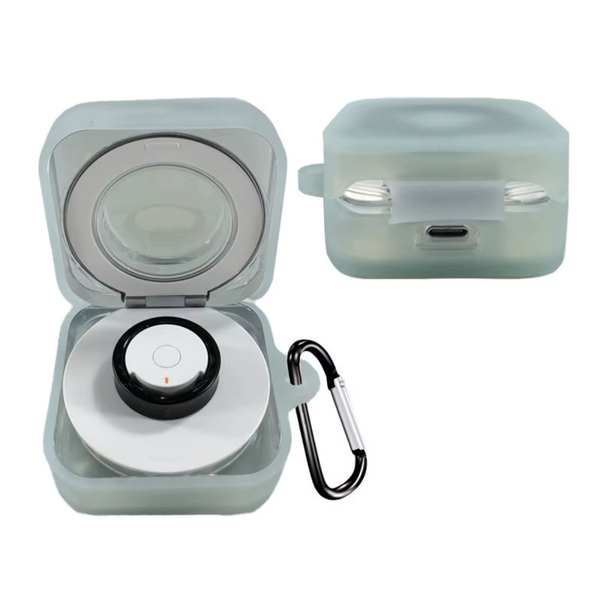 Silicone Charger Box Protective Case Anti-Scratch Smart Ring Cover Shell Accessories Transparent for Samsung Galaxy Ring