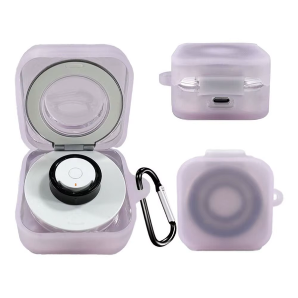 Silicone Charger Box Protective Case Anti-Scratch Smart Ring Cover Shell Accessories Transparent for Samsung Galaxy Ring