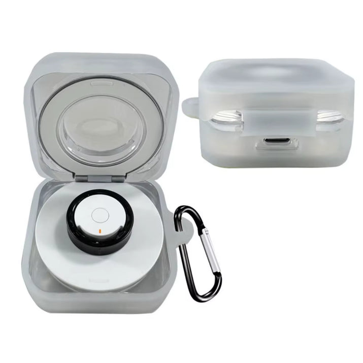Silicone Charger Box Protective Case Anti-Scratch Smart Ring Cover Shell Accessories Transparent for Samsung Galaxy Ring