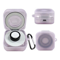 Silicone Charger Box Protective Case Anti-Scratch Smart Ring Cover Shell Accessories Transparent for Samsung Galaxy Ring